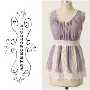 SALE 3/$20 Anthropologie Lace-Trimmed Blouse